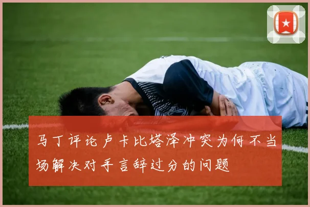 马丁评论卢卡比塔泽冲突为何不当场解决对手言辞过分的问题
